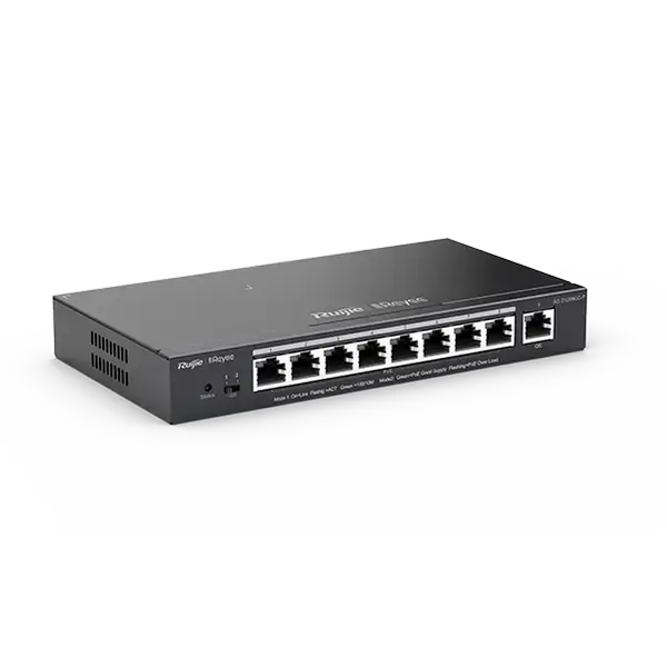 REYEE RG-ES209GC-P 9 PORTLU 10/100/1000 GİGABİT 8 PORT POE