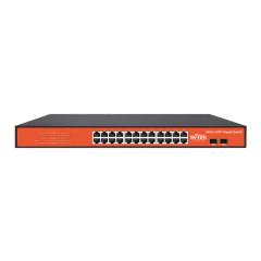Wi-Tek WI-SG124F 24GE+2SFP Full Giga Rack-mountable/Desktop Ethernet Switch