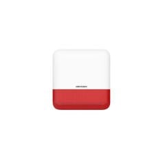 Hikvision DS-PS1-E-WE Kablosuz Harici Ortam Siren KIRMIZI