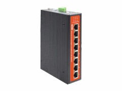 Wi-Tek WI-PS208-I 8FE Endüstiriyel PoE Switch