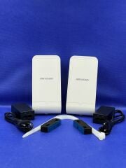 Hikvision DS-3WF1000-EI-2N/P 2.4GHz 300Mbps 1KM Kablosuz AP Bridge Kit