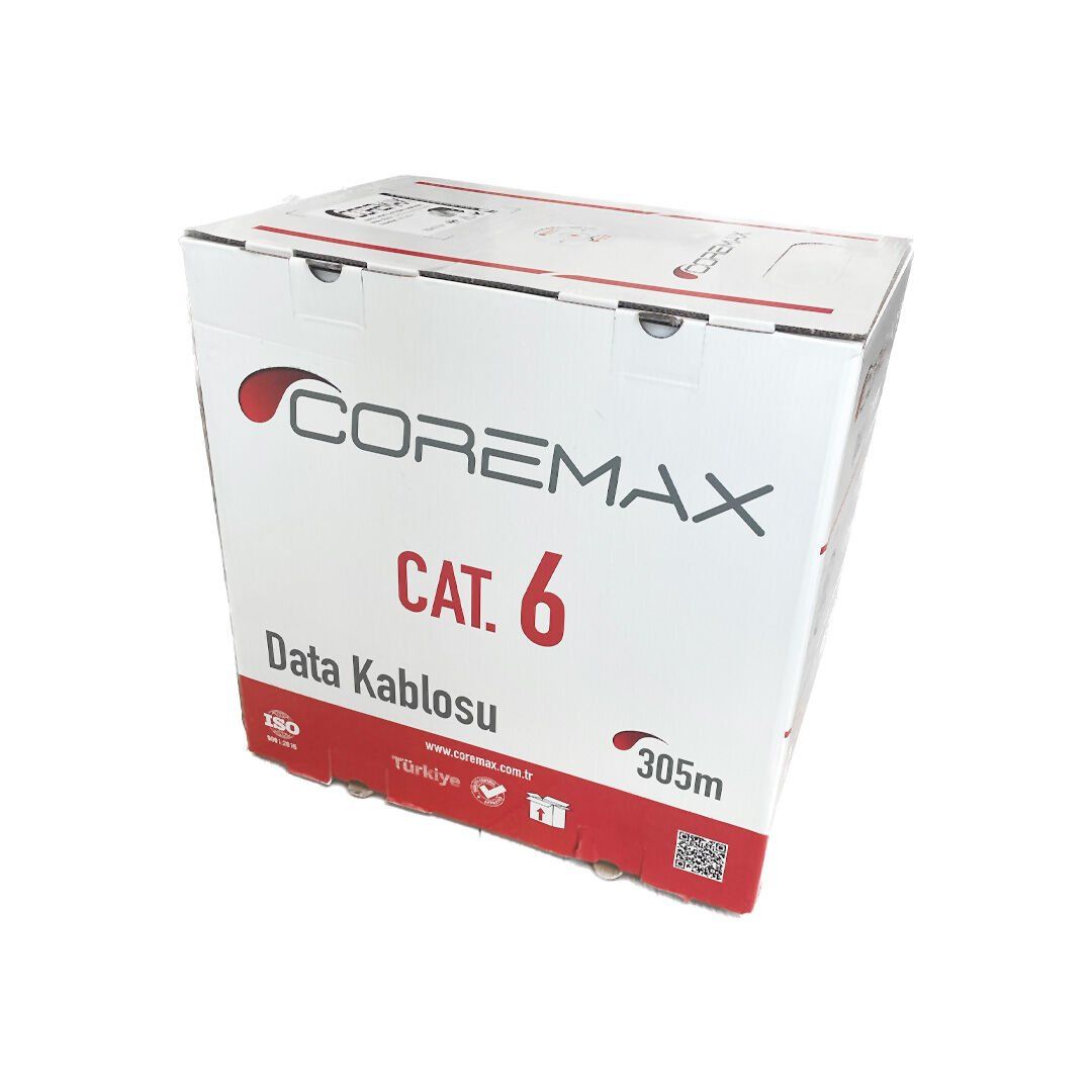 Coremax 80305 CAT6 24AWG 305M BEYAZ KUTULU (TRN RENKLİ)