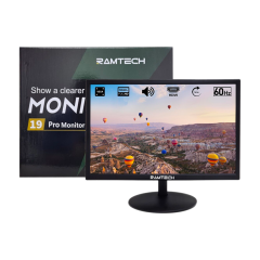 Ramtech Rd-19 19'' 60hz 5ms Full Hd Hoparlörlü Led Monitör (HDMI + VGA)