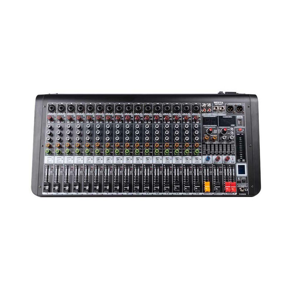 Westa WMX-1605FX Usb/Sd/Bluetooth 16 Kanal Yatık Deck Mixer