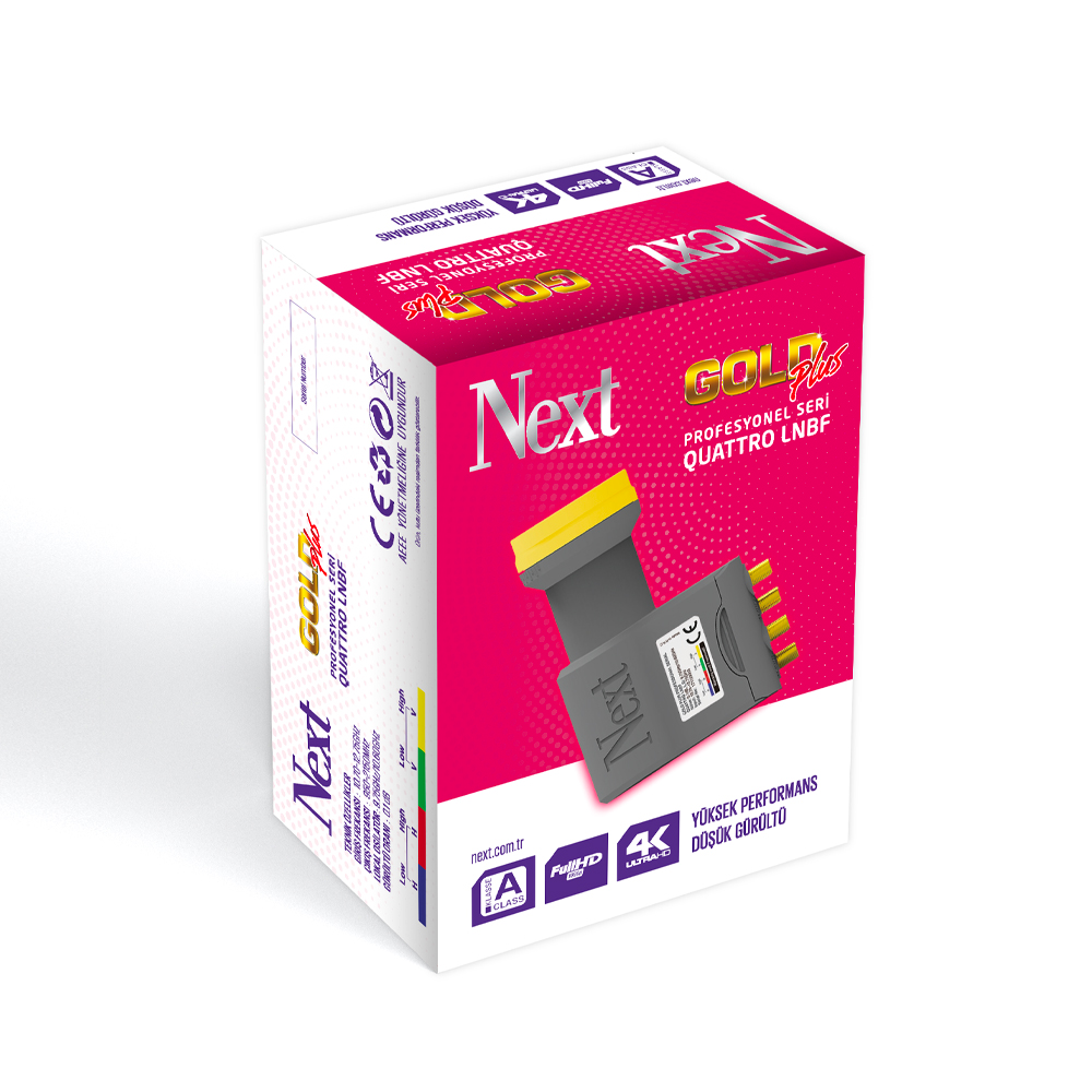 Next Gold Plus QUATTRO (SANTRAL) 4'lü LNB