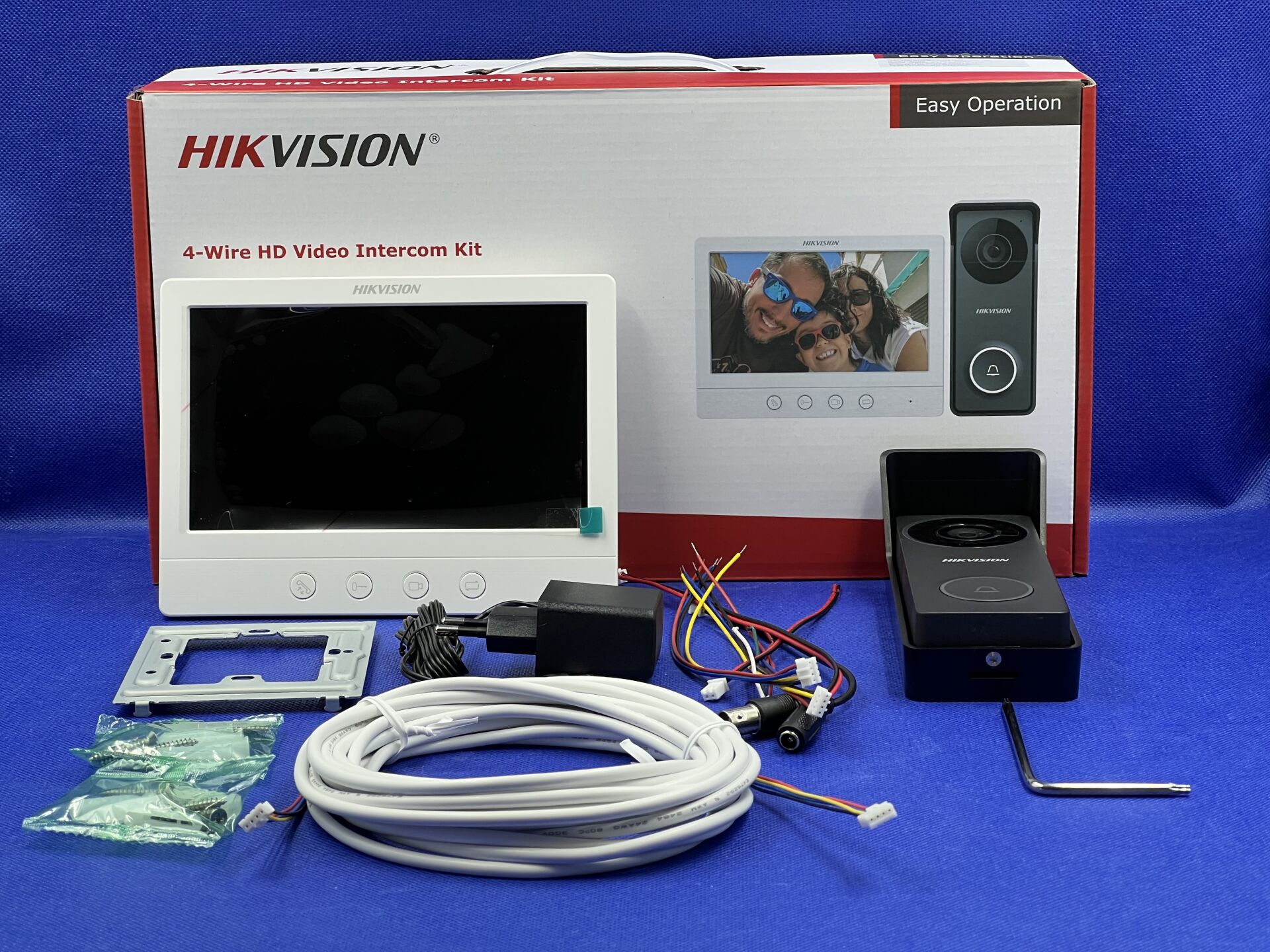 Hikvision DS-KIS213 4 telli HD Kitleri