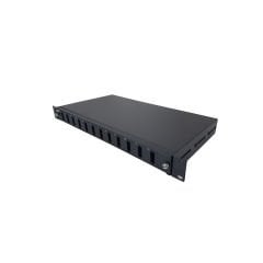 1U 19'' 12 PORT RACK TP SC DX FİBER PATCH PANEL (BOŞ)