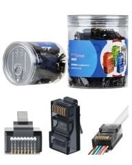 COREMAX EZ RJ45 KONNEKTÖR (SİYAH) 100 'LÜ PAKET