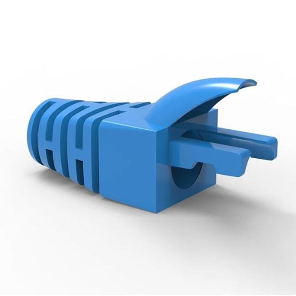 COREMAX PVC RJ45 PABUÇLU KONNEKTÖR (MAVİ) 50'Lİ PAKET