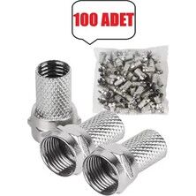 COREMAX RG6 CİVATALI F KONNEKTÖR (100 lü paket)