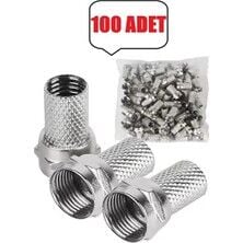 COREMAX RG6 CİVATALI F KONNEKTÖR (100 lü paket)