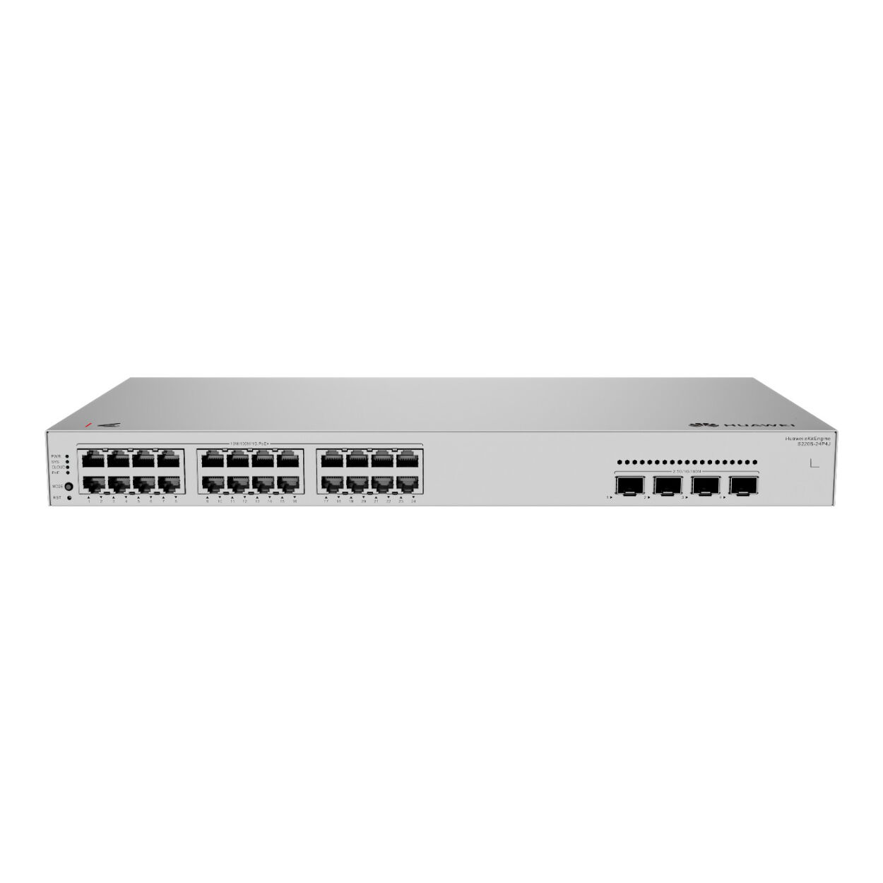 HUAWEI EKIT SWITCH 24*10/100/1000BASE-T 4*2.5GE SFP 400 W POE+ S220S-24P4J