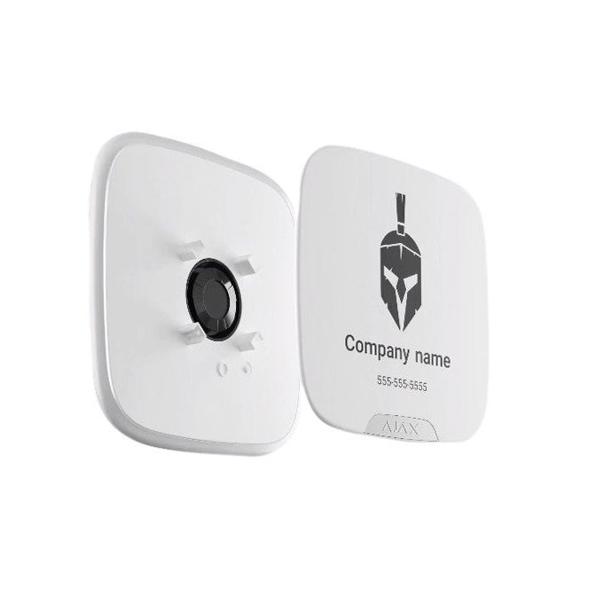 Ajax  BrandPlate DoubleDeck Siren için Baskı Levhası