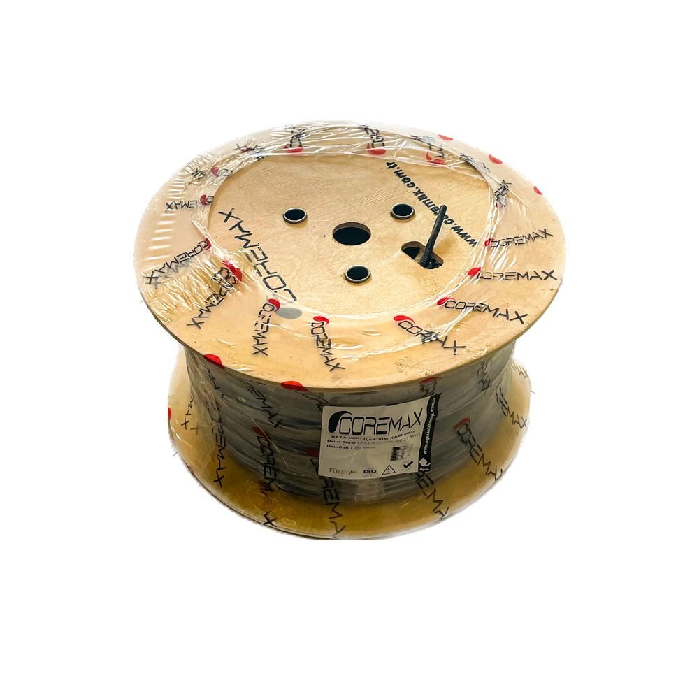 Coremax 70300/PE CAT6 305M MAKARA 23 AWG (SİYAH)