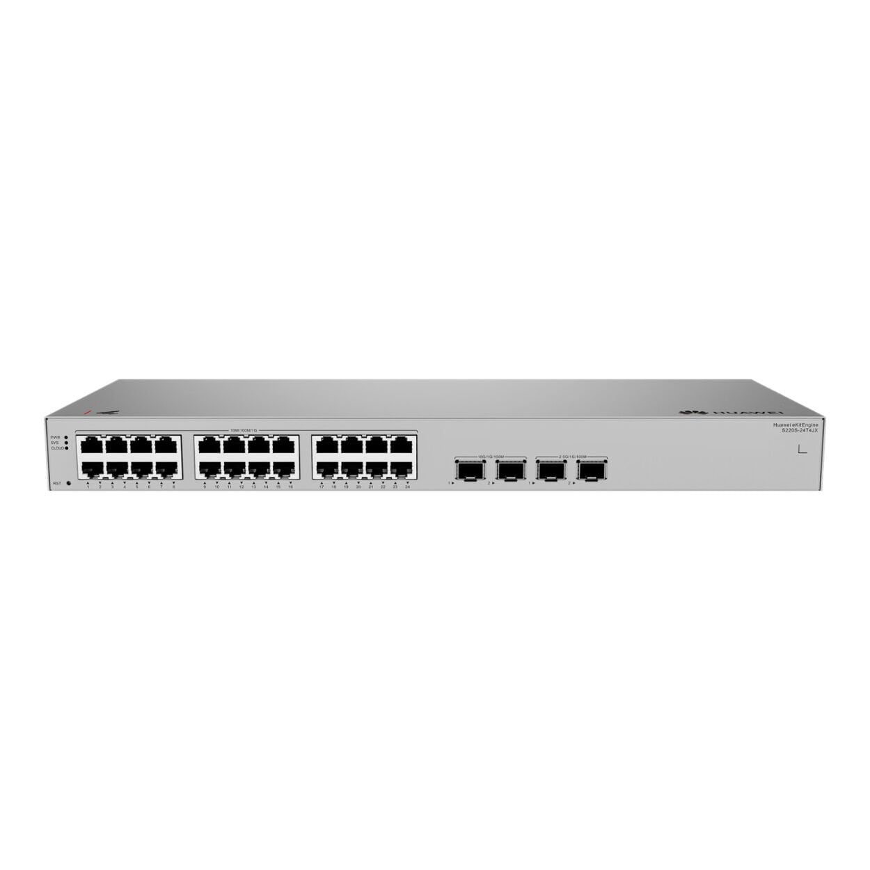 HUAWEI eKitEngine S220S-24T4JX 24GE Port, 2x 2,5G + 2x 10G SFP L2 Yönetilebilir