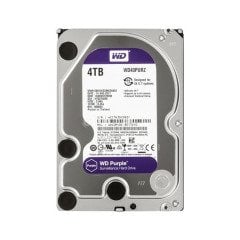 4 TB WD 3.5 PURPLE SATA3 5400RPM 64MB 7/24 GUVENLIK WD43PURZ (3 YIL RESMI DIST GARANTILI)