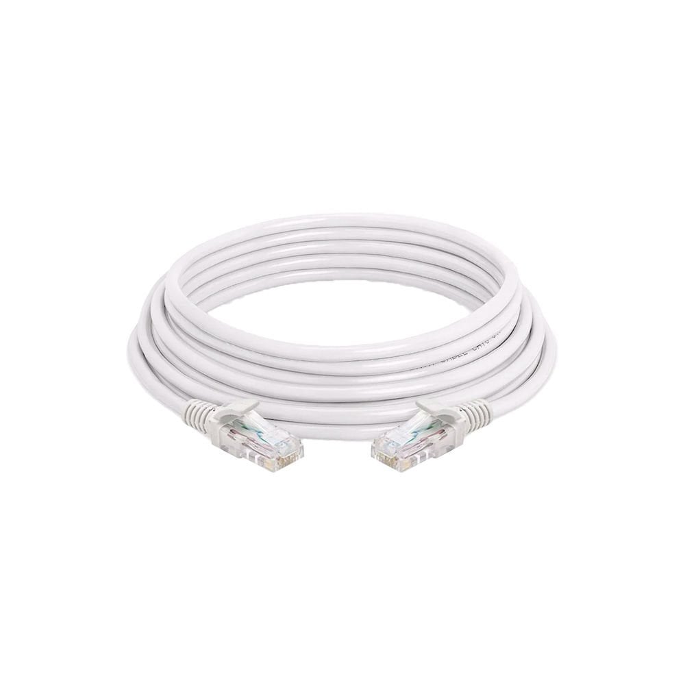 Patch Cord Kablo Beyaz 10 mt
