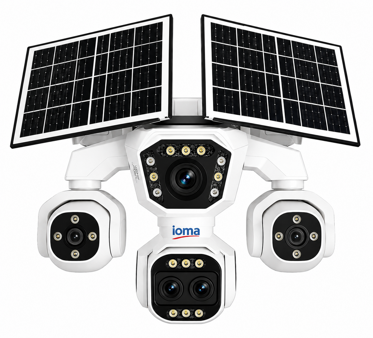 İOMA IO-SG408 4G SOLAR 5 LENS – 1 PTZ 18X DİJİTAL ZOOM