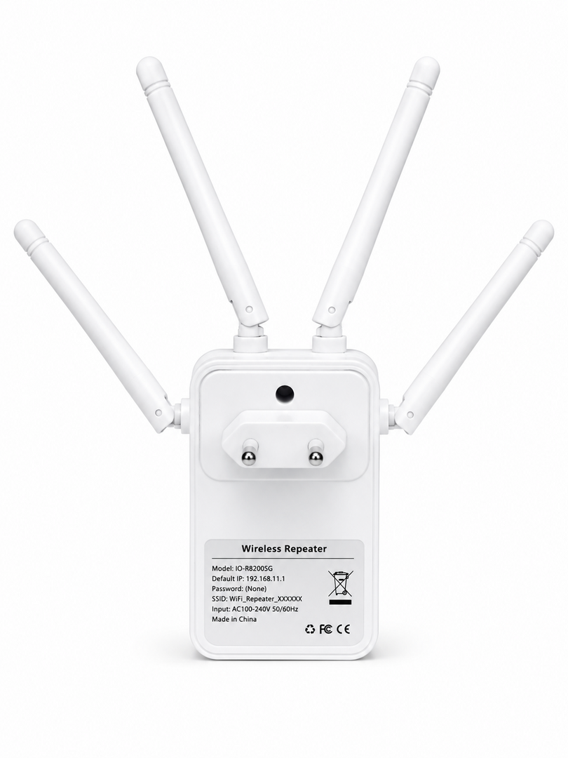 İOMA 4 ANTENLİ KABLOSUZ MENZİL GENİŞLETİCİ (REPEATER) ROUTER