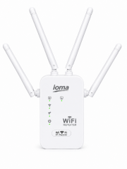 İOMA 4 ANTENLİ KABLOSUZ MENZİL GENİŞLETİCİ (REPEATER) ROUTER
