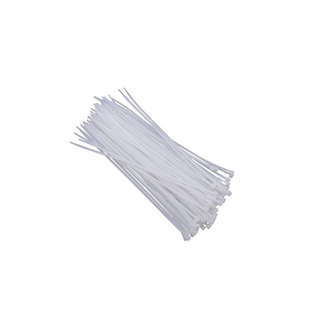 4*250MM Beyaz Kablo Bağı Paketli 250 Adet