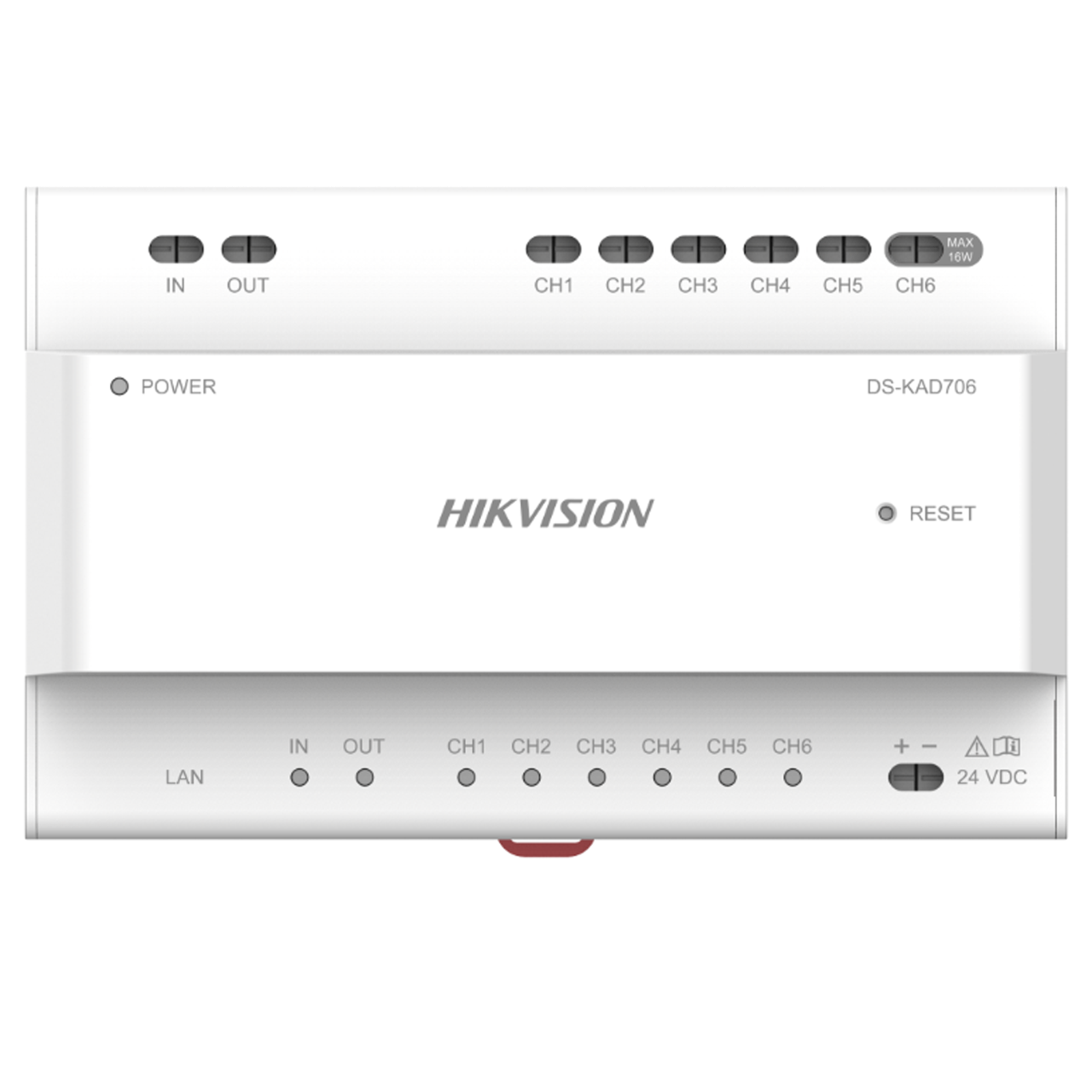 Hikvision DS-KAD706 İKİ TELLİ VİDEO / SES DAĞITICI İnterkom