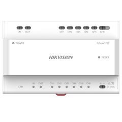 Hikvision DS-KAD706 İKİ TELLİ VİDEO / SES DAĞITICI İnterkom