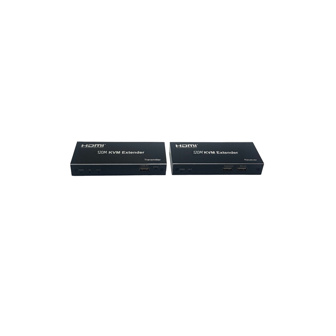 HDMI  Extender by KVM 4K Cat6 Kablo 120 Metre