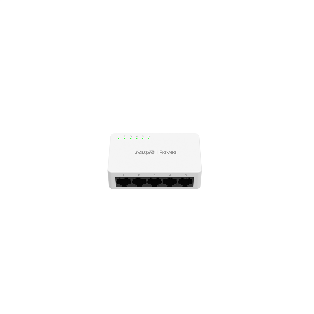 Ruijie Reyee RG-ES05F, 5-Portlu 10/100 Mbps Yönetilmeyen PoE Olmayan Switch
