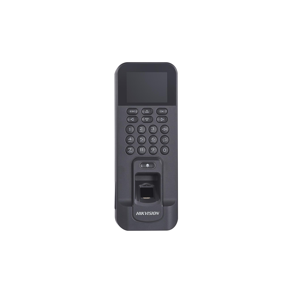 Hikvision DS-K1T804AEF LCD Geçiş Kontrol Terminali (Proximity Kart+Parmak İzi + Tuş Takımı)