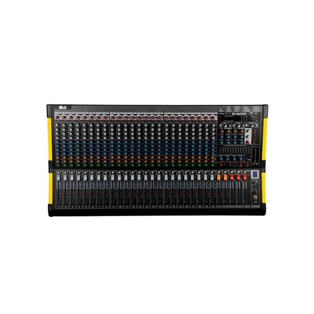 Wöller W-2400FX Çift Efekt 24 Kanal Deck Mikser