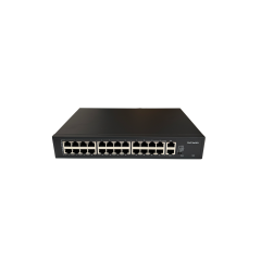 Coremax CXS-24P2U-300 24 PORT Poe Switch + 2PORT UPLİNK Gigabit