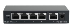 Ruijie Reyee RG-ES105D Metal Şasiye Sahip Yönetilemeyen Switch