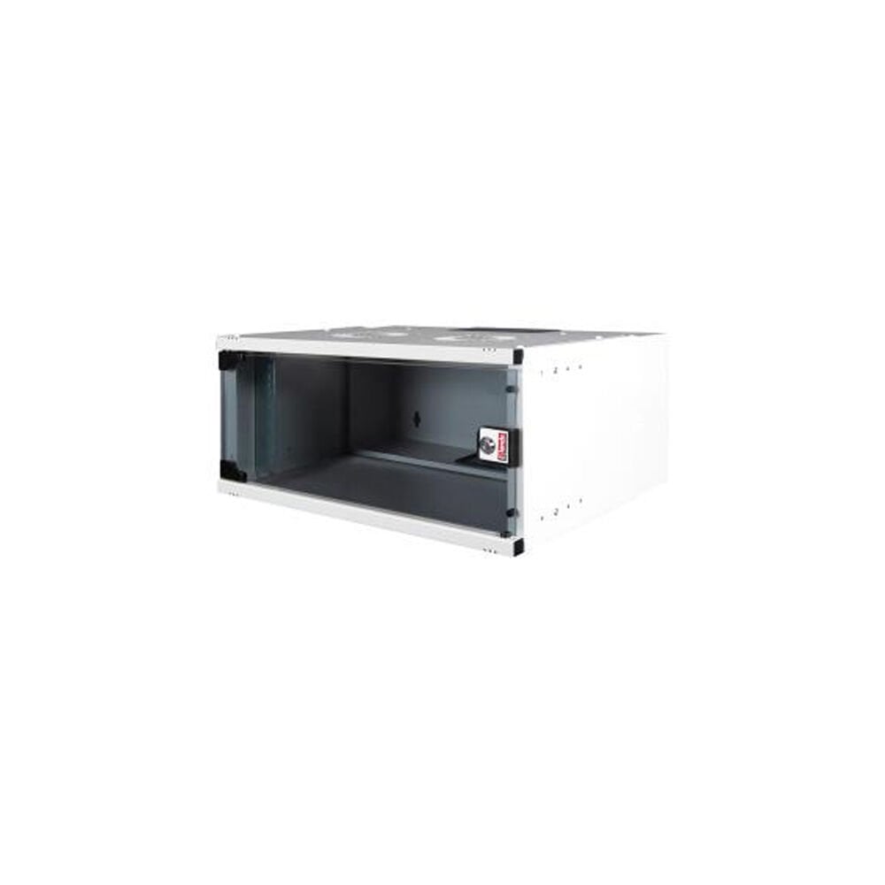 LANDE  DEMONTE 19 INCH 04U W540XD400 MM KABINET (RAL 7035)(ON TEK CAM KAPAK)