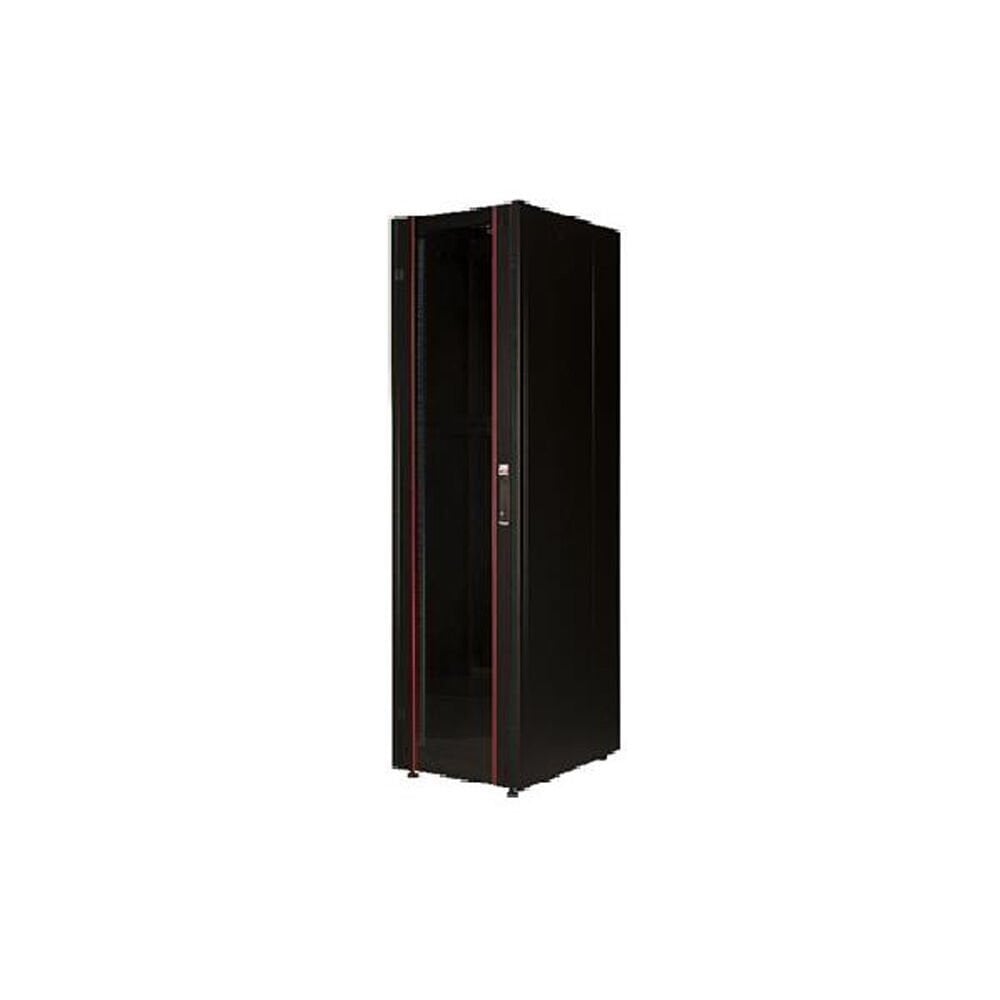 LANDE MONTAJLI 42U W600MM X D600MM PROLINE400 DIKILI TIP SERISI KABINET (SIYAH)