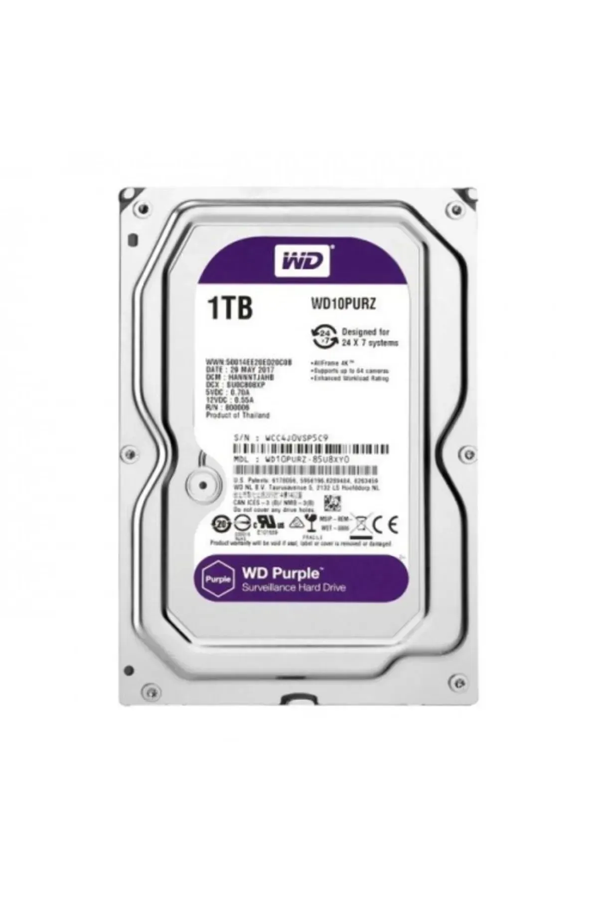 1 TB Western Digital  Sata Güvenlik Diski -OJC