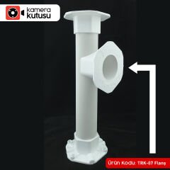 TRK-07 YUVARLAK ve ÇOKGEN DİREK İÇİN MONTAJ FLANŞI