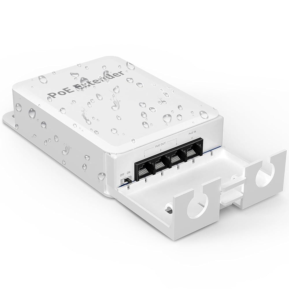 POE REPEATER-EXTENDER 1/2 (OUTDOOR)