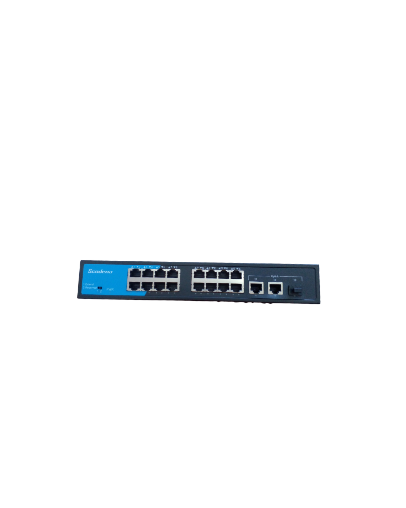 COREMAX CXS-PG 16 PORT POE SWİTCH +2U + 1SFP