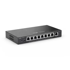 Reyee RG-ES209GC-P 9 Portlu, 10/100/1000 Gigabit, Yönetilebilir Switch, 8 Port PoE+ (120W)