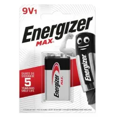 ENERGİZER-MAX ALK. 9V CHP 1*12 (7638900426663)