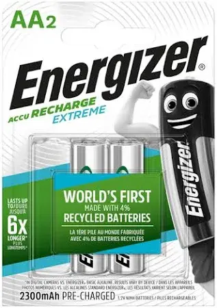 ENERGİZER-EXTREME RECH AA CHP 2*12 (7638900416886)