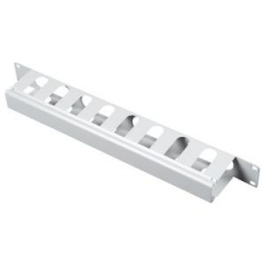 LANDE 1U 19 INCH KIZAKLI GECMELI - Sökülebilir Ön kapaklı  (SIYAH)