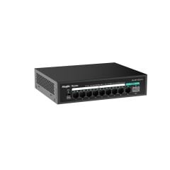 Reyee RG-ES110GS-P-L 10 Portlu, 10/100/1000 Gigabit, Tak Çalıştır Switch, 1 SFP, 1 Gigabit RJ45 Uplink, 8 Port PoE+ (120W)