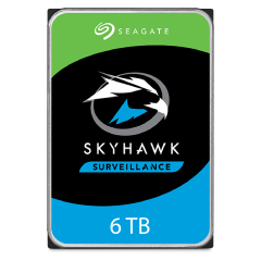 6 TB SEAGATE 3.5 SKYHAWK SATA 5400RPM 256MB 7/24 GUVENLIK ST6000VX009 (3 YIL RESMI DIST GARANTILI)