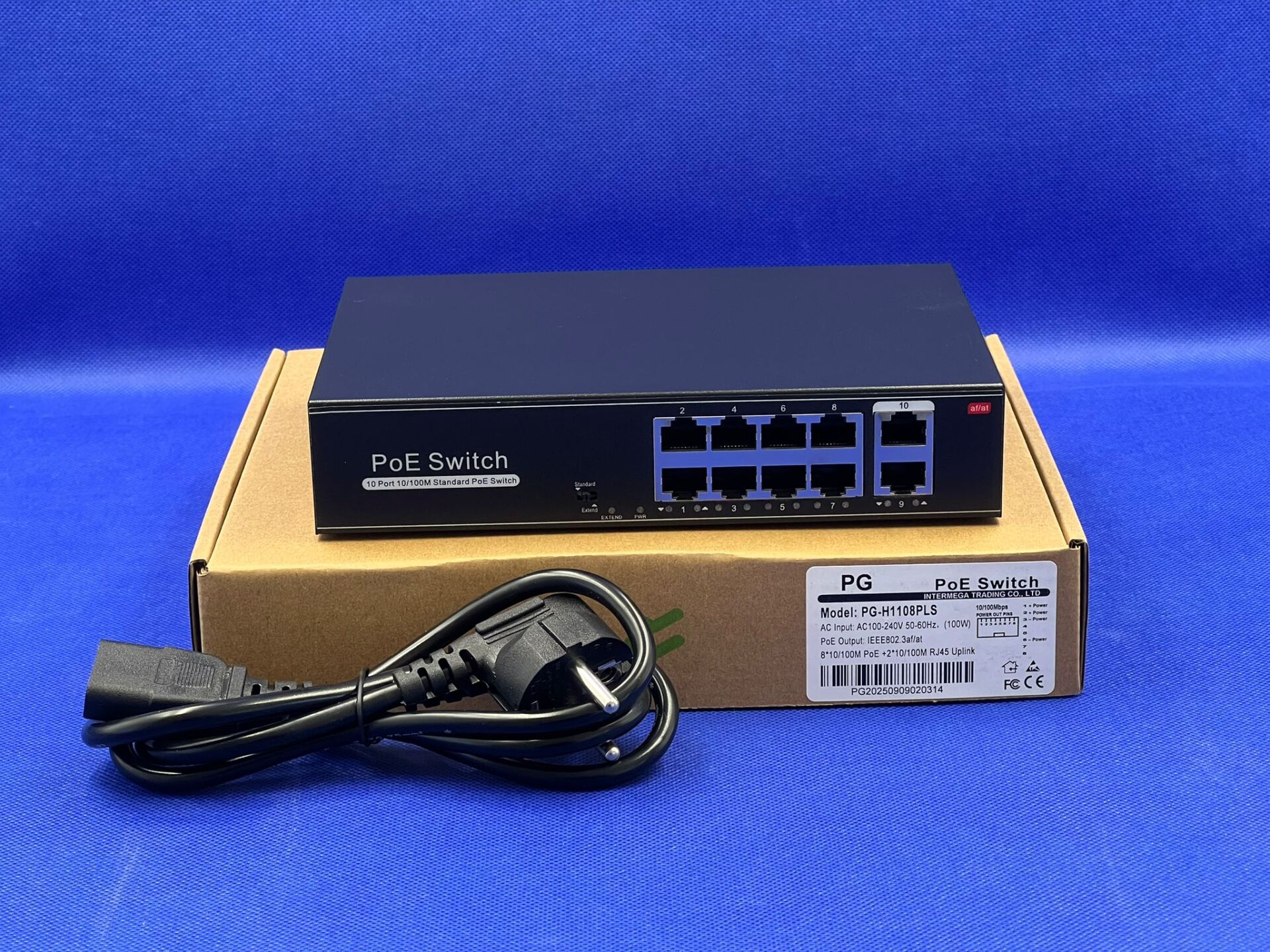 COREMAX CXS-PG 8 PORT+ 2 PORT POE SWİTCH PG-H1108PLS