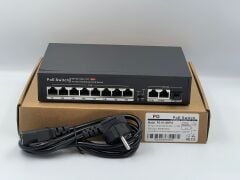 COREMAX CXS-PG 8 PORT POE SWİTCH SFP 2UPLİNK+1 SFP PG-H1108PFD FULL GİGABİT-
