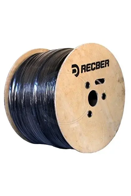 REÇBER SL400 U23 PE CATEGORY 6 U/UTP 4X2X23AWG POLİTİLEN CAT 6 MAKARA 500 MT (SİYAH RENK)