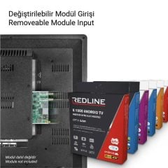 Redline 50'' Modüllü LED Monitör / TV