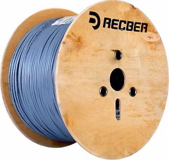 REÇBER SL400 U23 CATEGORY 6 U/UTP 4X2X23 AWG TAM BAKIR CAT 6 MAKARA 500 MT ( GRİ RENK)